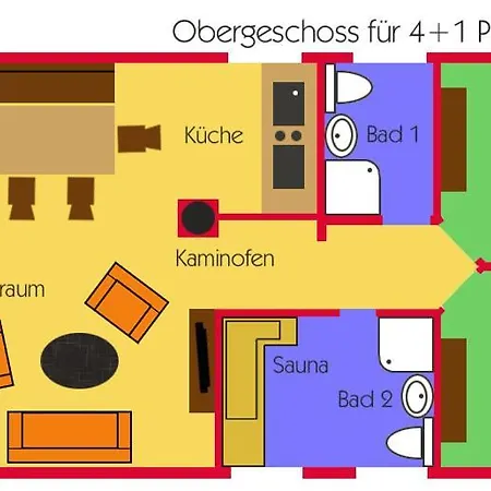 Apartmán Duenenhaus Unserusedomde Ca80qm Mit Privater Sauna Und Kamin Parkplatz Direkt Am 3i3 *